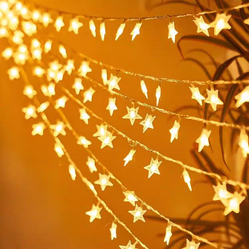 Bubble Star String Lights