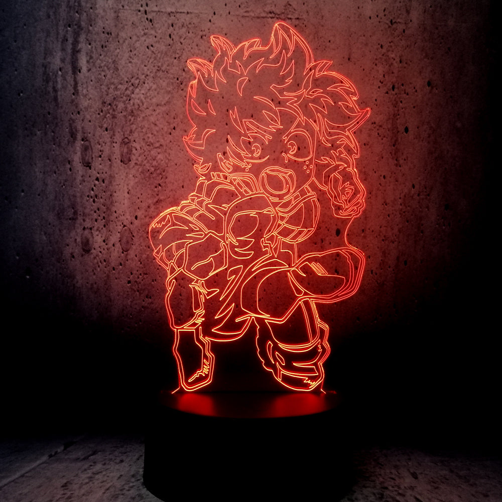 3D My Hero Academia LED Colorful Visual Night Light