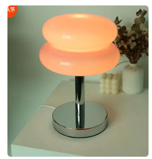 Modern Macaron Glass Table Lamp - Erna (One Set)
