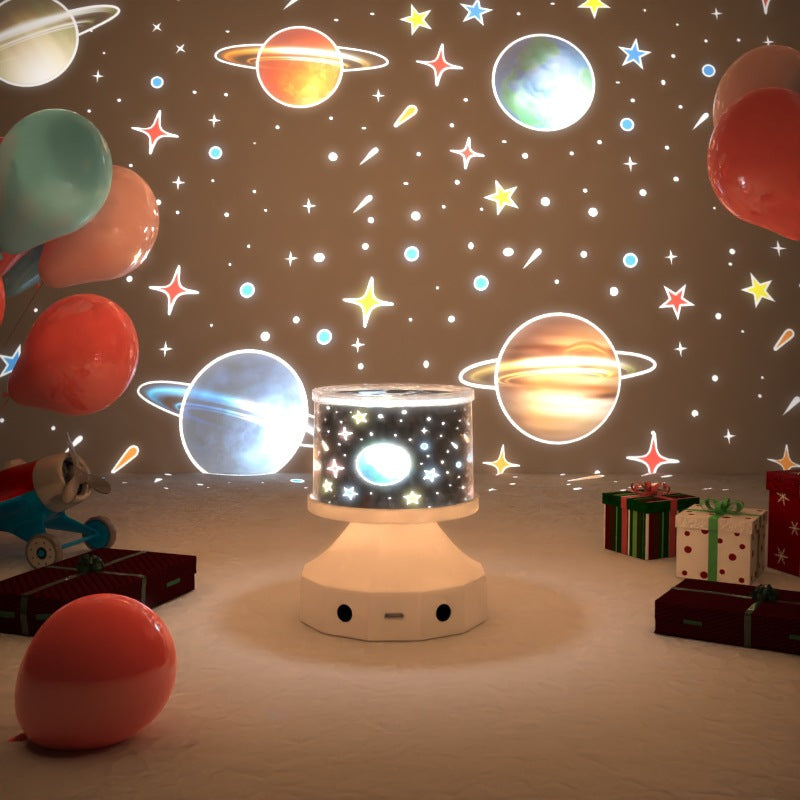 Creative Starry Sky Projector Light with Bluetooth Speaker