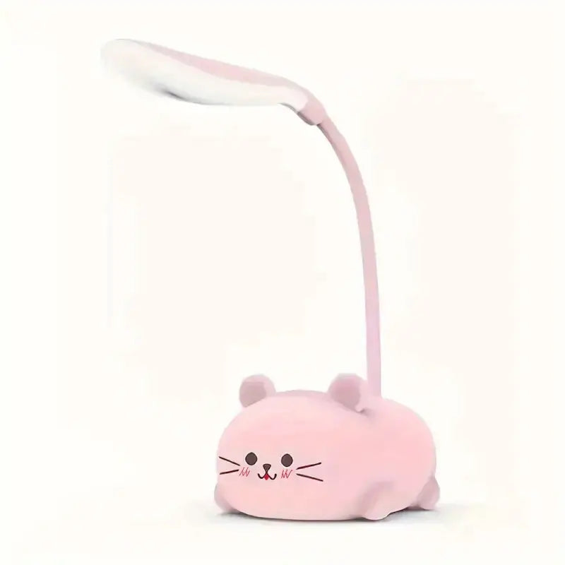 LED Cartoon Animal Desk Lamp for Students (USB Rechargeable)