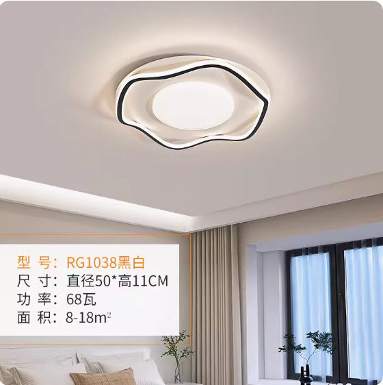 Modern Iron Ceiling Light - Eye-Caring Full Spectrum