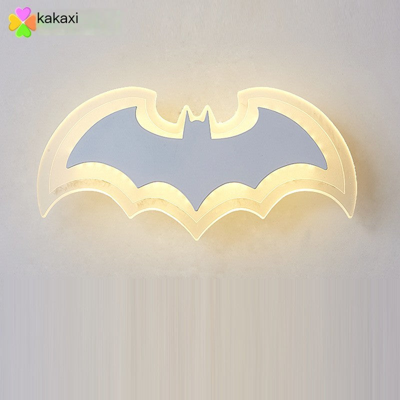 LED Acrylic Bat Wall Light