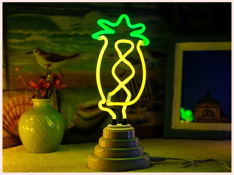 Creative Flamingo Neon Night Light