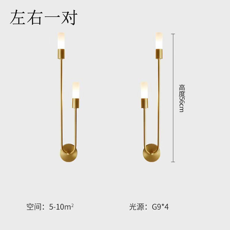Modern Nordic Double-Head Wall Light