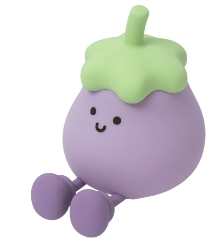 Eggplant and Broccoli Night Lamps