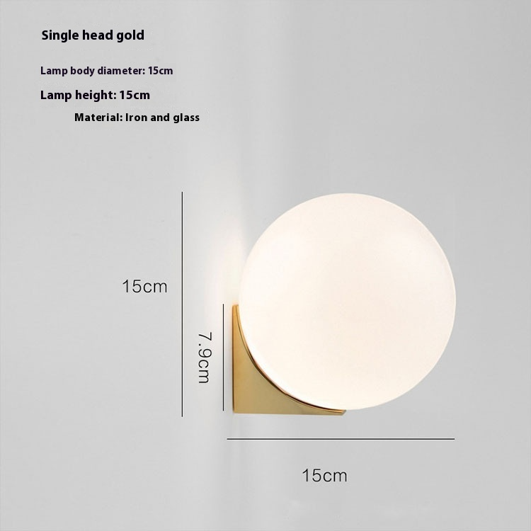Nordic Bedside Wall Lamp