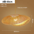 Bamboo Woven Pendant Light for Zen Dining Spaces