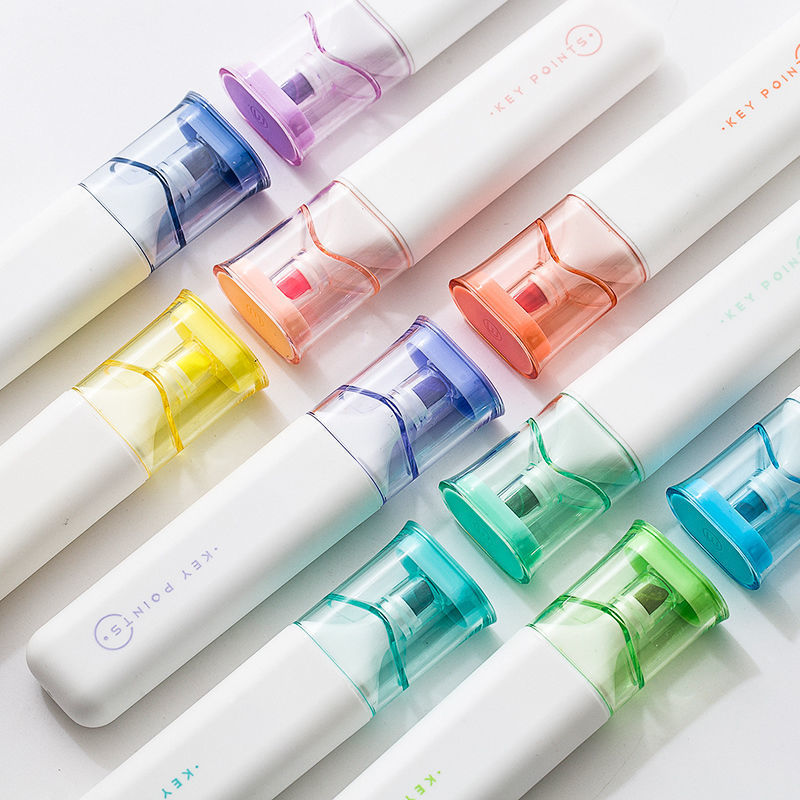Large Capacity Soft Tip Highlighter Pen