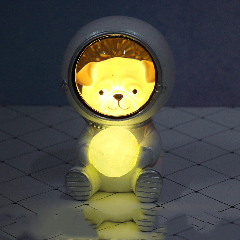 Galaxy Guardian Animal Atmosphere Night Light Table Lamp