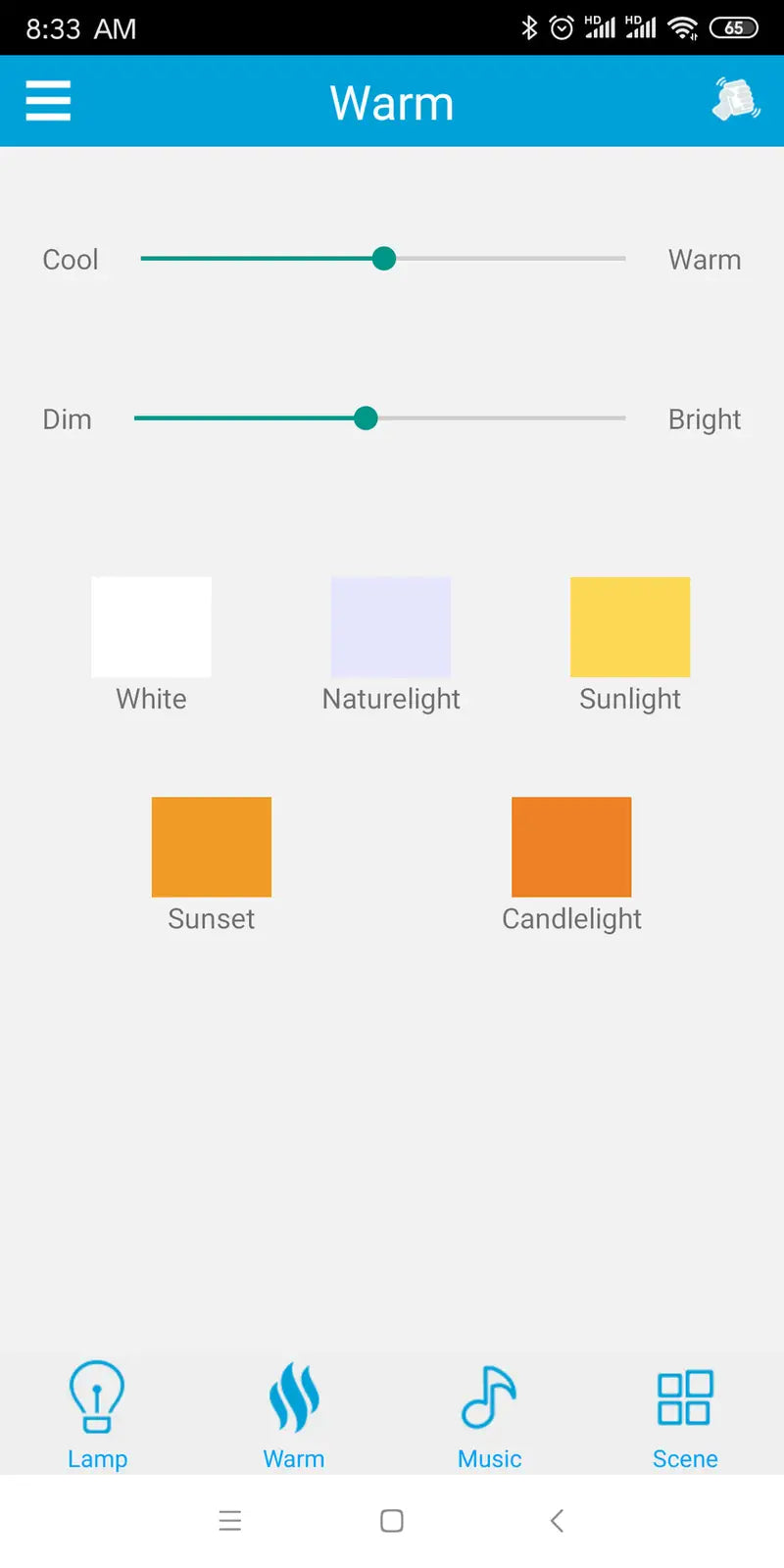 LED Ceiling Light with Remote Control (15.94in)