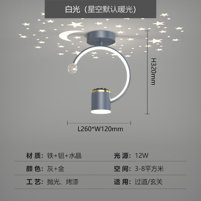 Modern Starry Sky Corridor Ceiling Light