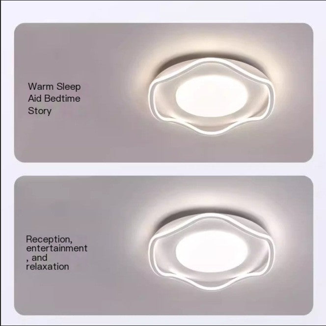 Modern Iron Ceiling Light - Eye-Caring Full Spectrum