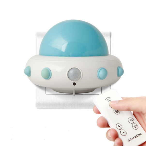 Creative UFO LED Night Light with Remote Control