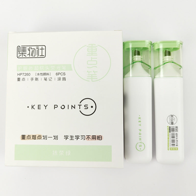 Large Capacity Soft Tip Highlighter Pen