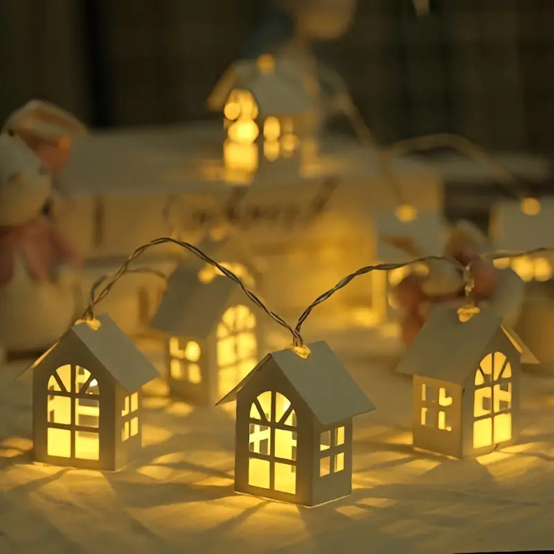 Nordic Christmas LED String Lights Set