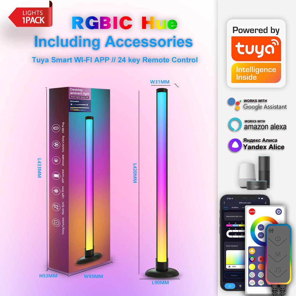 LED Bluetooth Mood Light with WiFi Color Changing Lamp