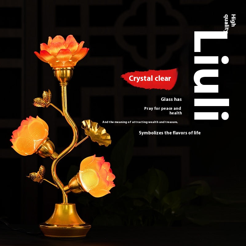 LED Floral Lamp
