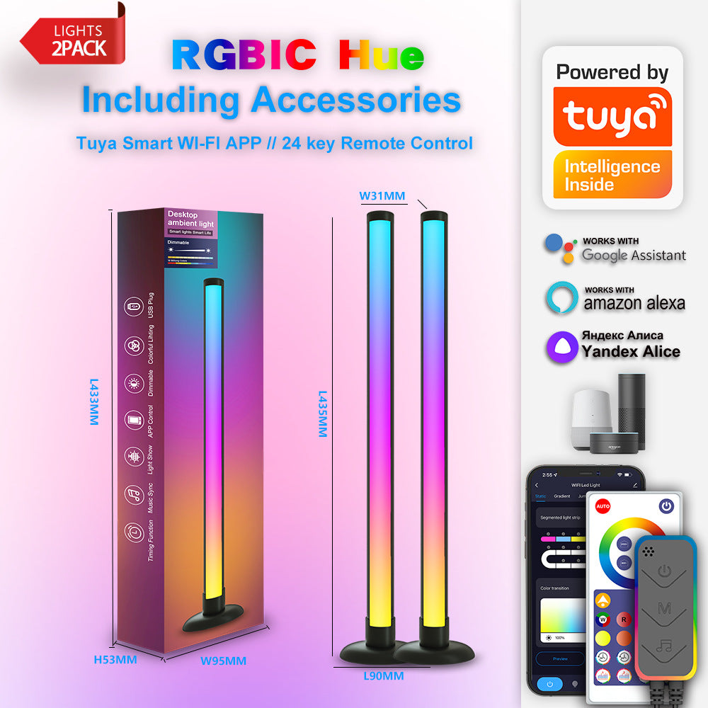 LED Bluetooth Mood Light with WiFi Color Changing Lamp