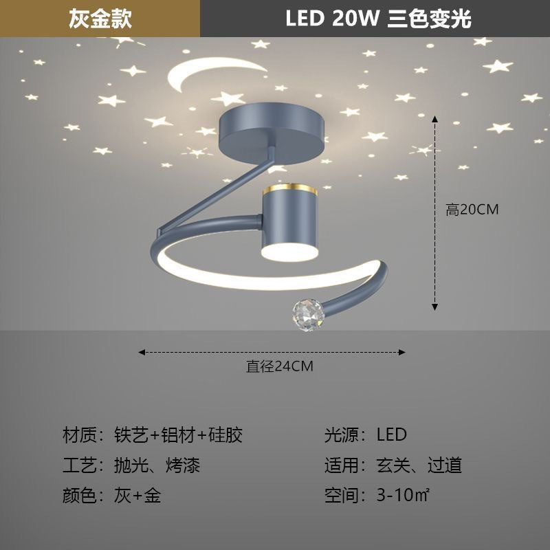 Modern Starry Sky Corridor Ceiling Light