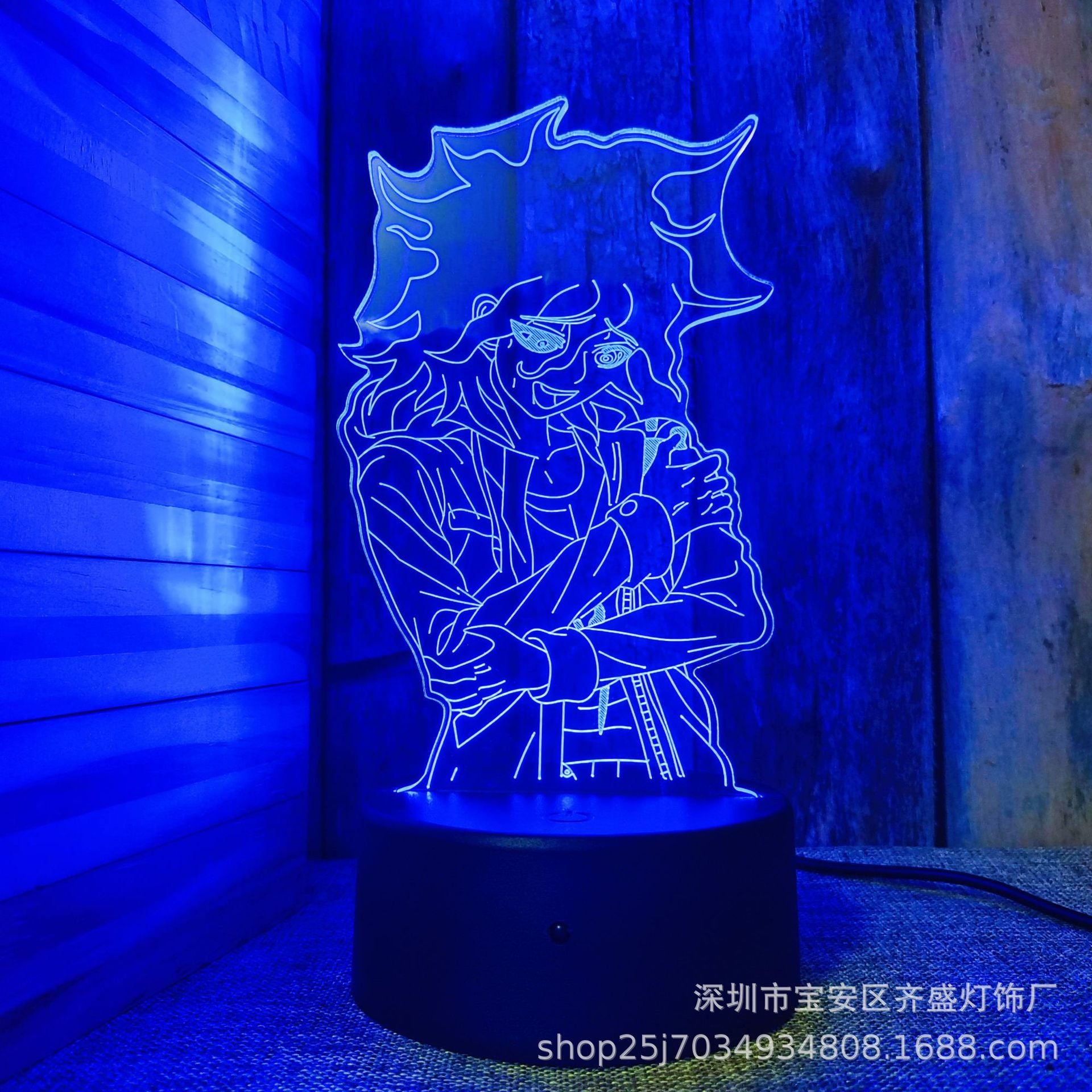 Danganronpa Series 3D USB Touch Remote Night Light