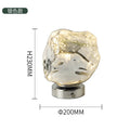 Lava Stone Glass Table Lamp