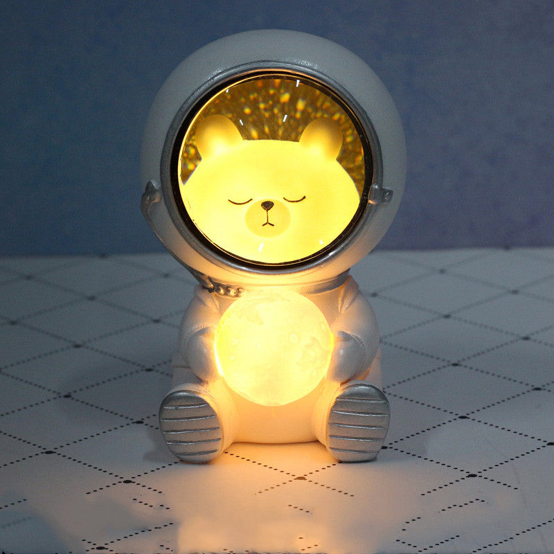 Galaxy Guardian Animal Atmosphere Night Light Table Lamp