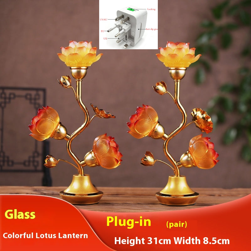 LED Floral Lamp