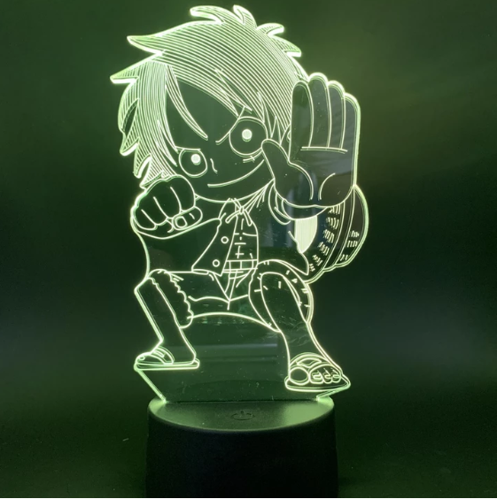 3D LED One Piece Visual Lampm