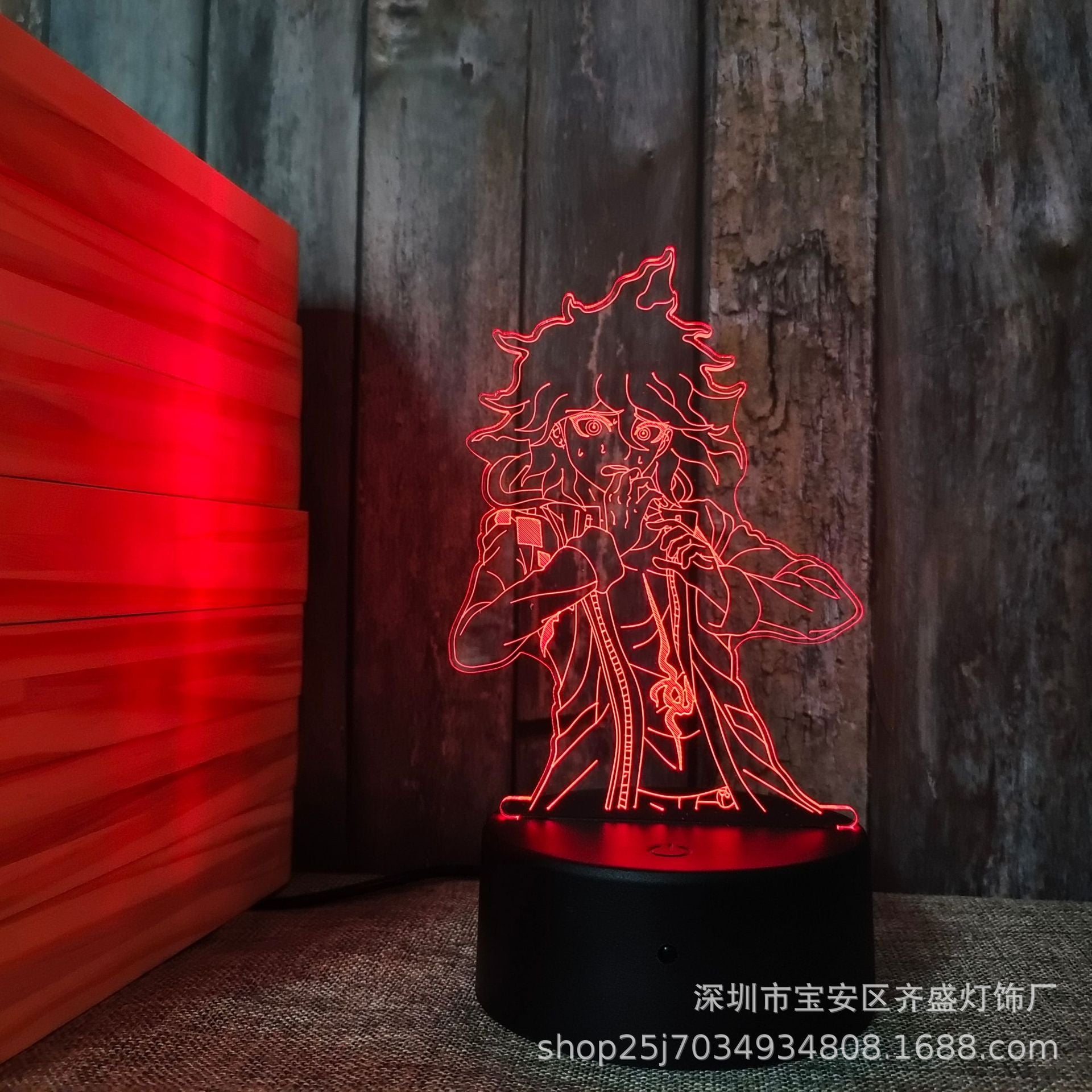 Danganronpa Series 3D USB Touch Remote Night Light