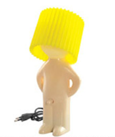 Shy Mr. P Naughty Boy Decorative Table Lamp (One Piece)