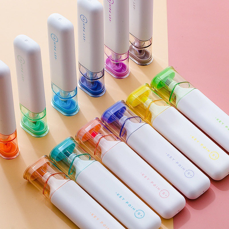 Large Capacity Soft Tip Highlighter Pen