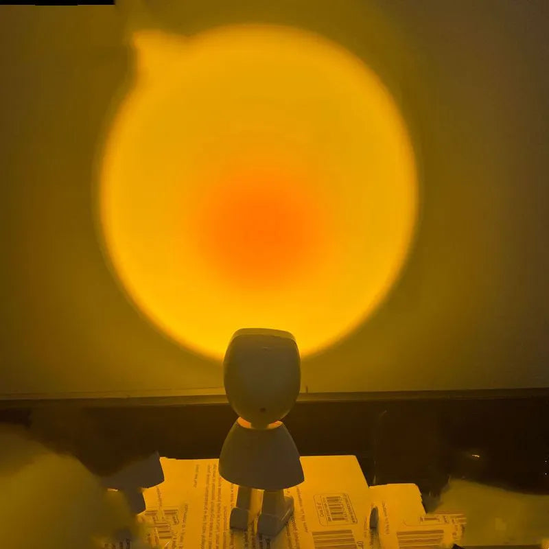 Astronaut Sunset Atmosphere Light