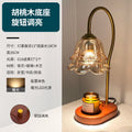 Aromatherapy Glass Wax Warmer Night Light Table Lamp