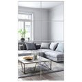 Shatterproof Wall Mirror Tiles Full Length 14x12 Inch x8PCS