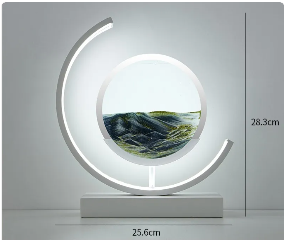 Hourglass Table Lamp