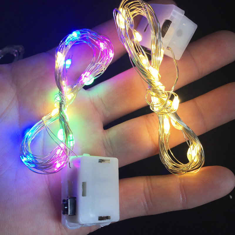 Copper Wire Fairy Lights (Battery operated LED)