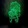 3D My Hero Academia LED Colorful Visual Night Light