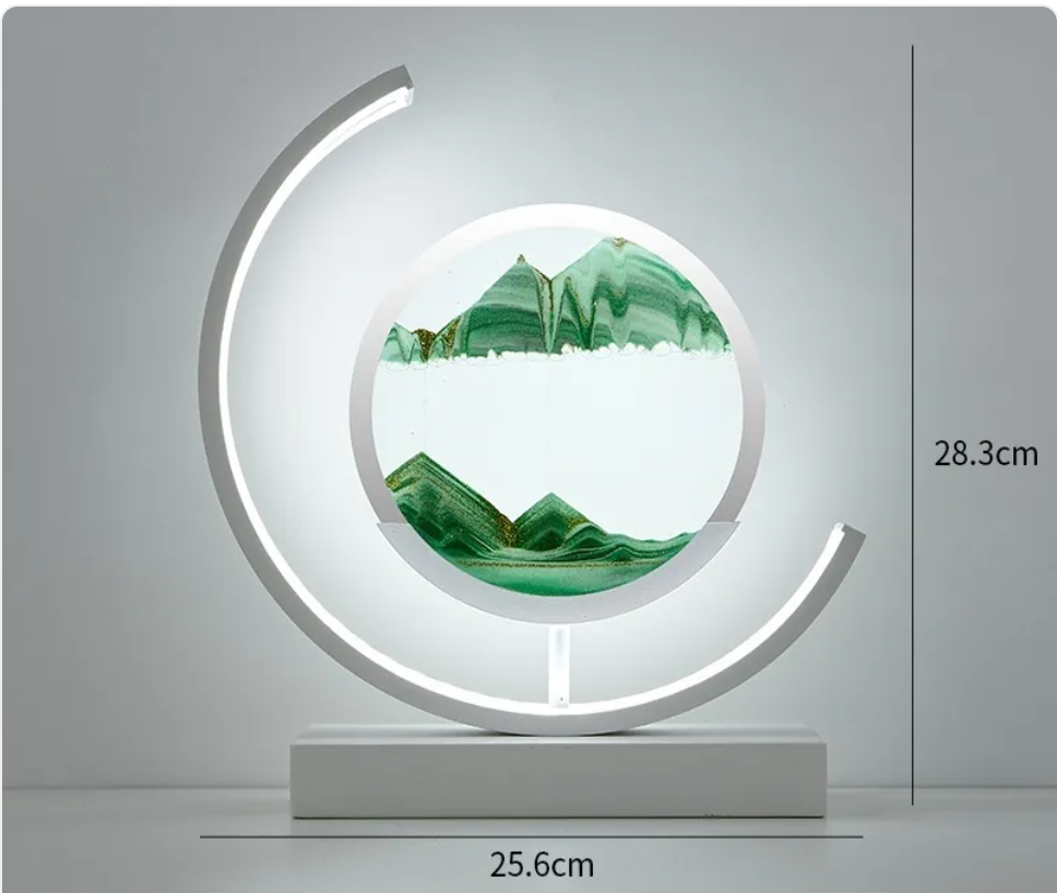 Hourglass Table Lamp