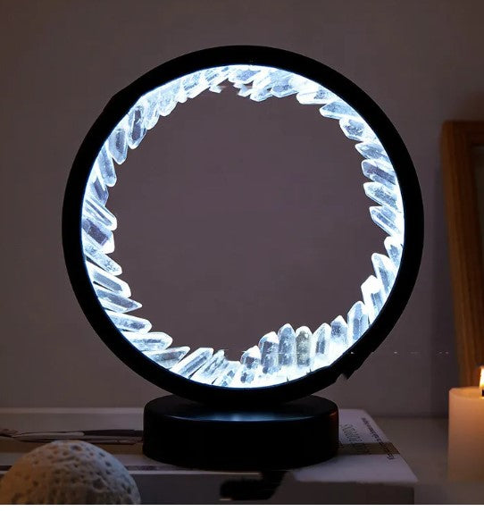 Round Crystal Lamp