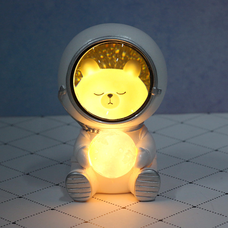 Galaxy Guardian Animal Atmosphere Night Light Table Lamp