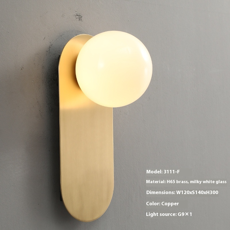 Nordic Bedside Wall Lamp