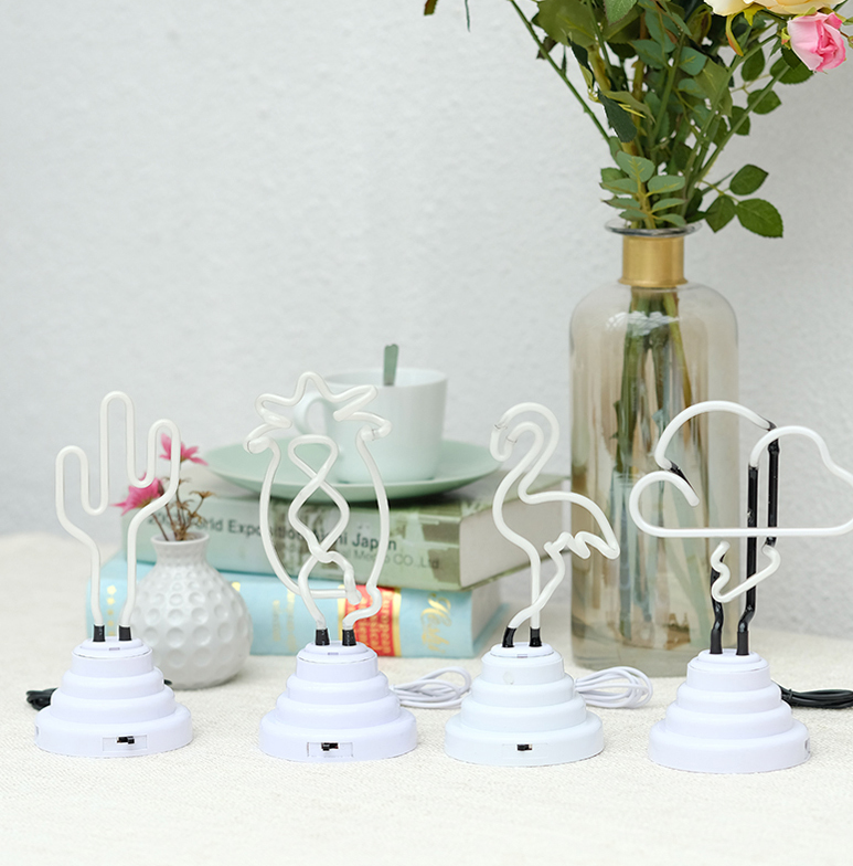 Creative Flamingo Neon Night Light