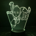 3D One Punch Man LED Night Light Decorative Lamp