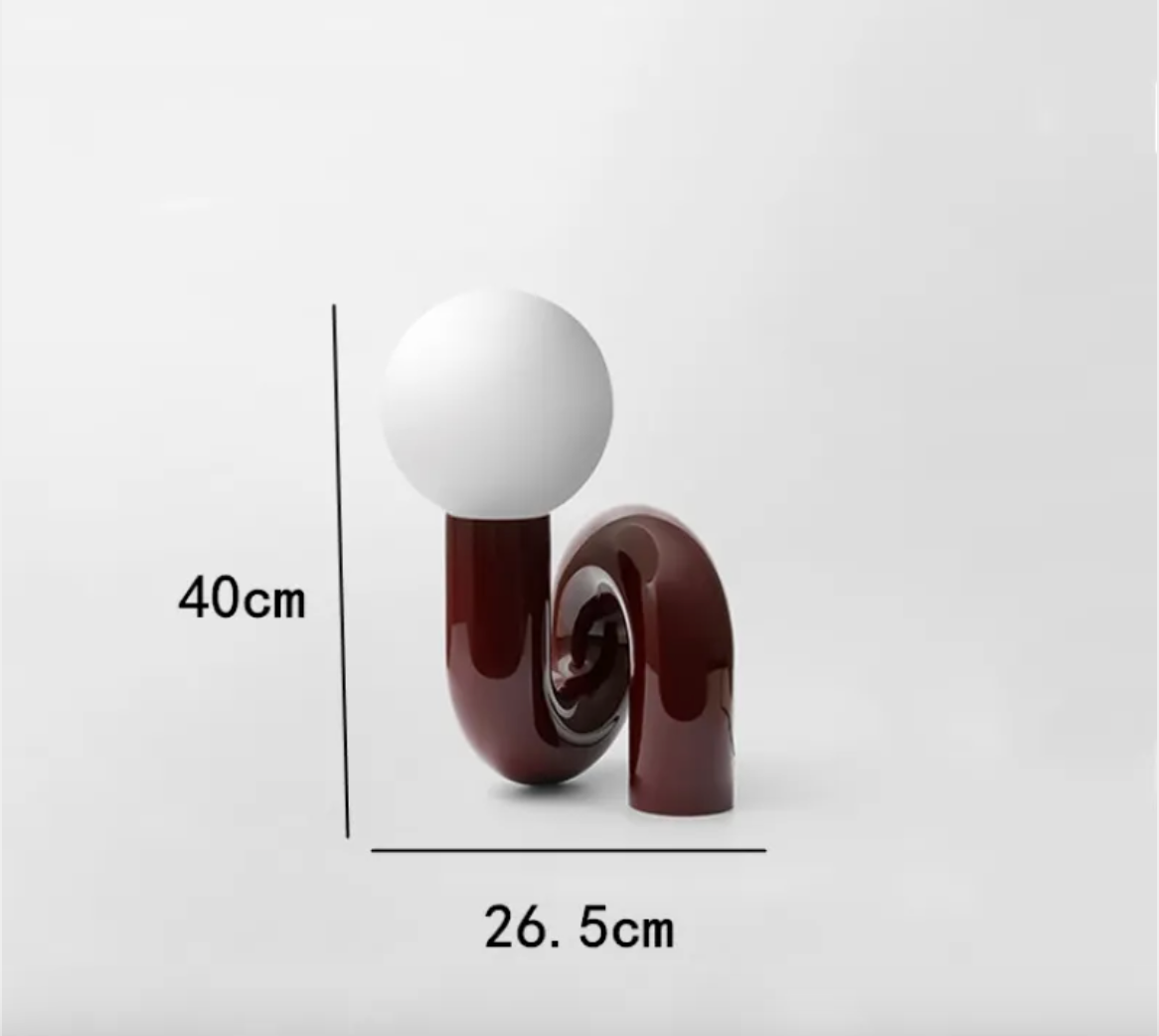 Modern Resin Table Lamp