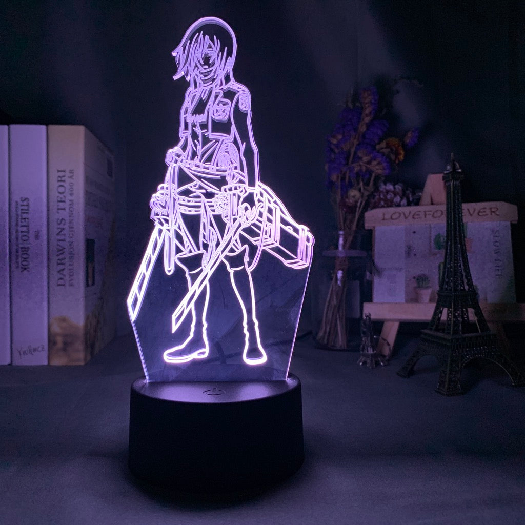 Customized LED Touch Lamp - Attack on Titan Design