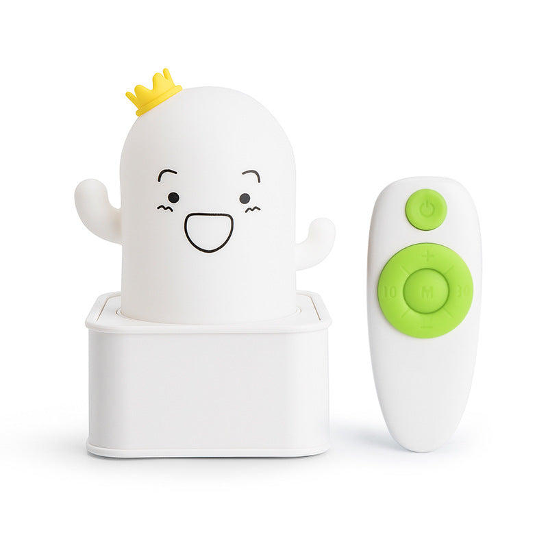 Cartoon Cactus Silicone Remote Control Night Light