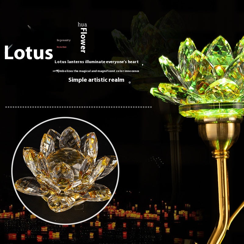 LED Floral Lamp