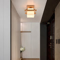 Nordic Minimalist Ceiling Light with Glass Shade