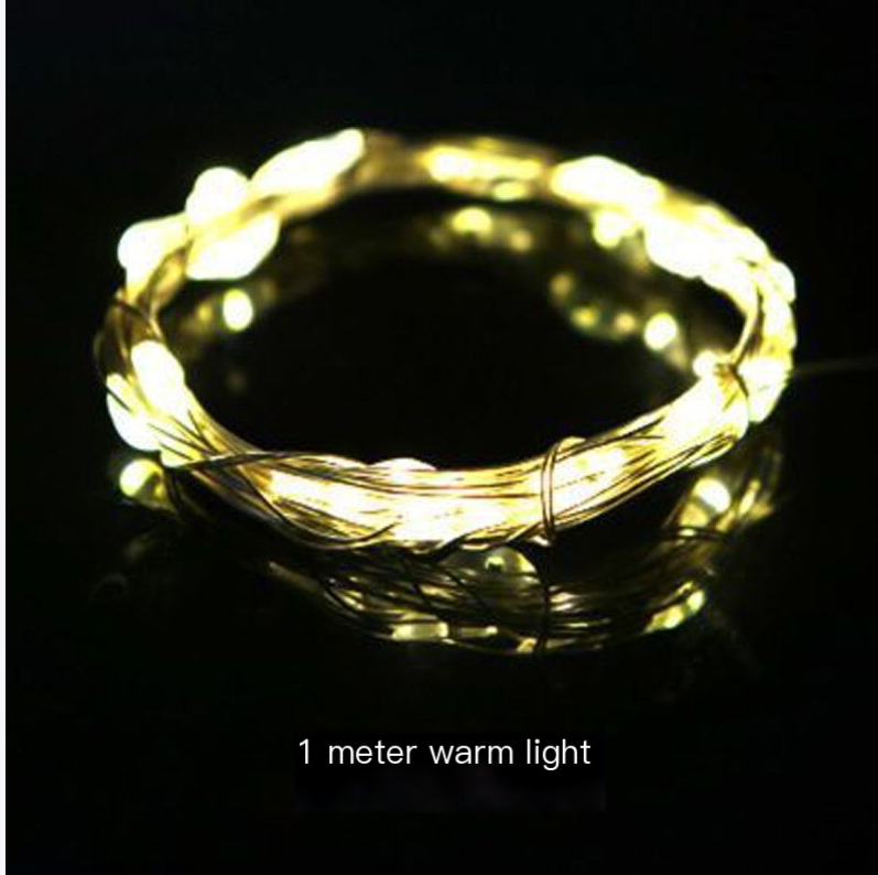Copper Wire Fairy Lights (Battery operated LED)